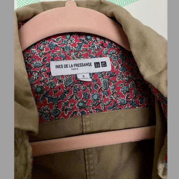 Uniqlo Ines De La Fressange S Button Collar Shirt - Picture 2 of 4